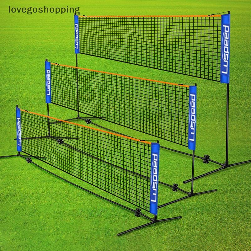 [lovego] Rede Portátil Dobrável Padrão Para Badminton , Esportes Internos E Externos , Vôlei , Tênis , Treinamento , Red