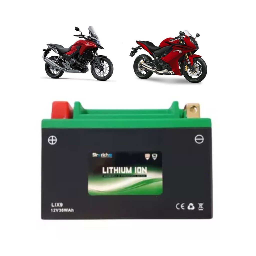 Bateria Lix9 Bmw Cb 500 Kawasaki Honda 600 Suzuki  Cbr 600 Vt Shadow Mirage Comet Motor 400c a 1000c