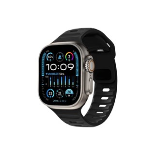 Pulseira Para Apple Watch 42 / 44 / 45 / 49MM Victus - Preta - Gshield em Oferta na Shopee