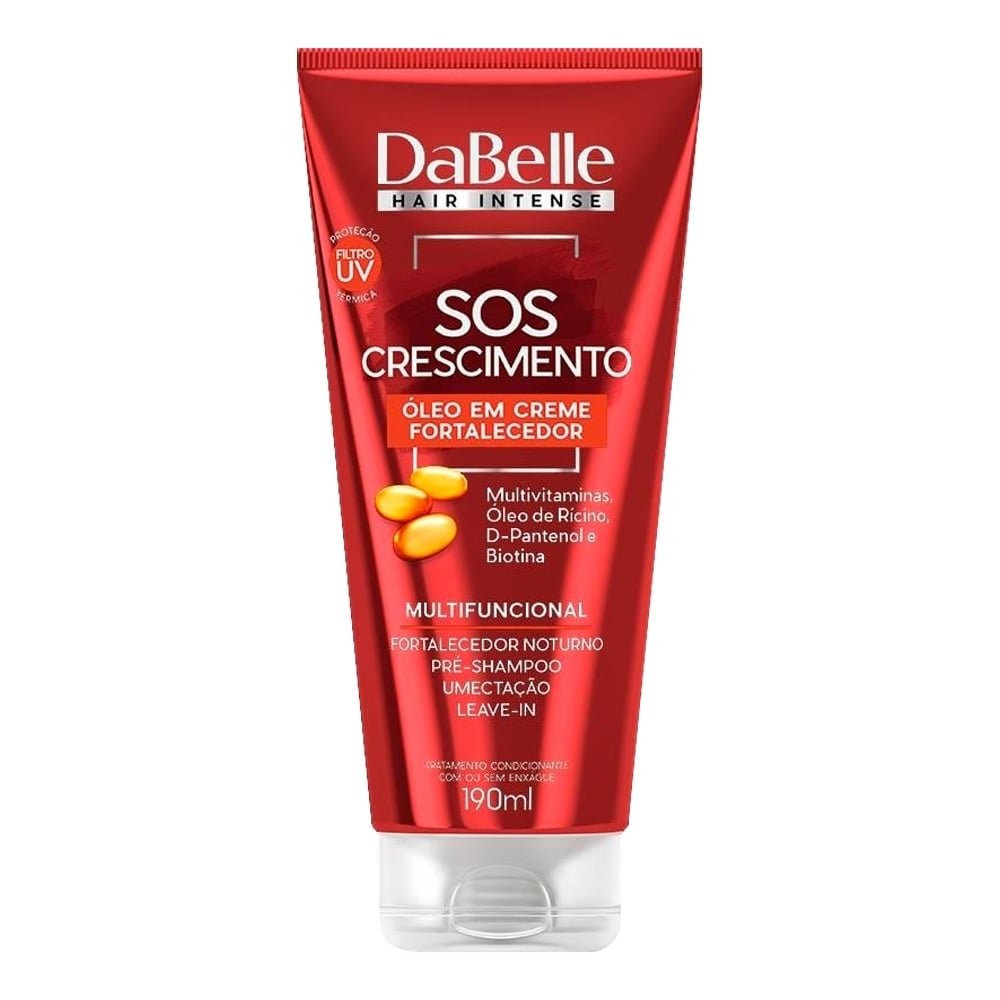 Óleo em Creme DaBelle Fortalecedor SOS Crescimento 190ml em Oferta na Shopee