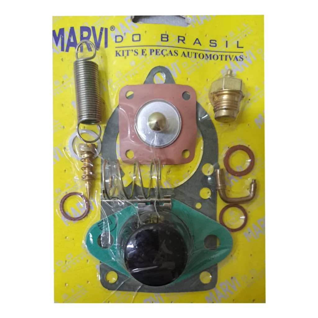 Carburador Solex 30-PIC Fusca Kombi | Kit Completo Motor 1.3 1.6 Gasolina | Reposição Original