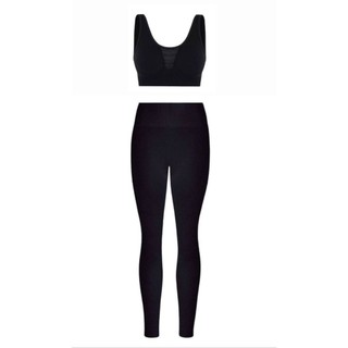 Kit Calça Legging Lupo + Top Attack Sport Feminina Seamless Basic 71756