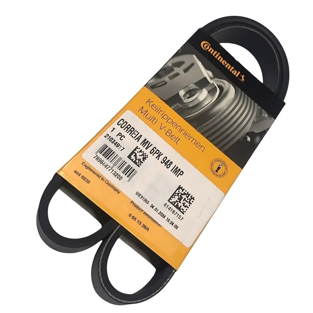 Correia Alternador Citroen Jumper Fiat Ducato Boxer 6pk948 em Oferta na Shopee