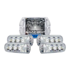 STROBO AUTOMOTIVO ZENDEL RGB SOUND BEAT RITMICO 4 FAROIS
