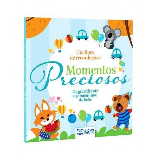 Momentos Preciosos: Álbum do Bebê Menino