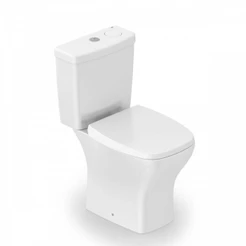 Kit Vaso Sanitário Com Caixa Acoplada VIP Branco Brilhante Celite