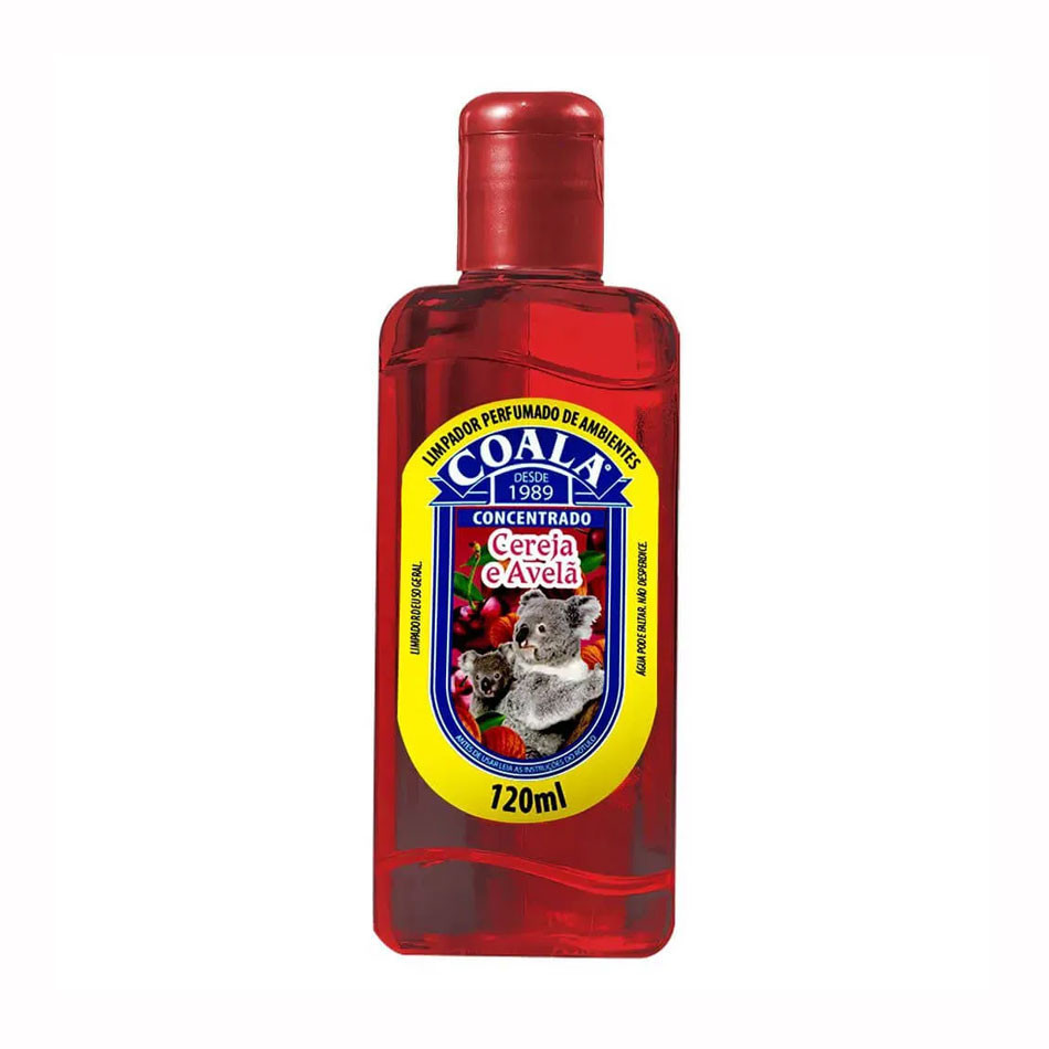 Aromatizante limpador concentrado Cereja e Avelã 120ml Coala em Oferta na Shopee