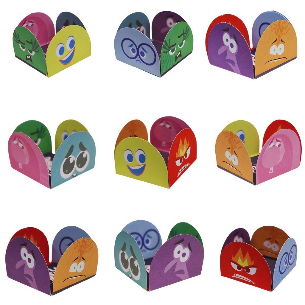 40 forma Divertidamente Porta Docinhos e Brigadeiro para Decoração de Festa Menino ou Menina em Oferta na Shopee