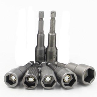Jogo Kit Ponteira Bits Soquete Canhão Sextavado 5/16 5 Peças Parafusadeira em Oferta na Shopee