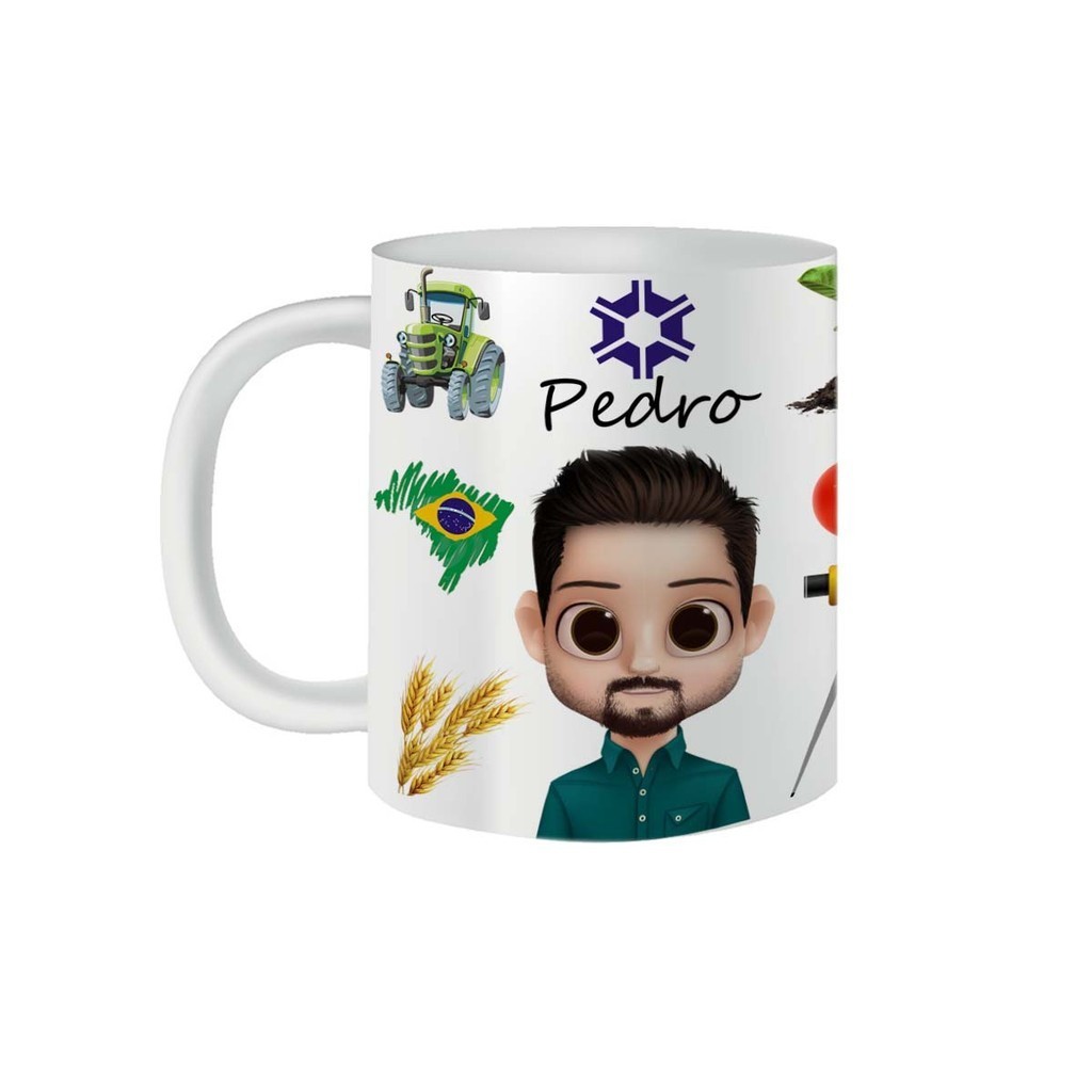 Caneca Personalizada Curso Agro Profissão Agronomia Avatar