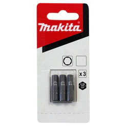 Pacote c/ 3 Pcs Bits Allen 6,0 X 25mm Makita B-23721