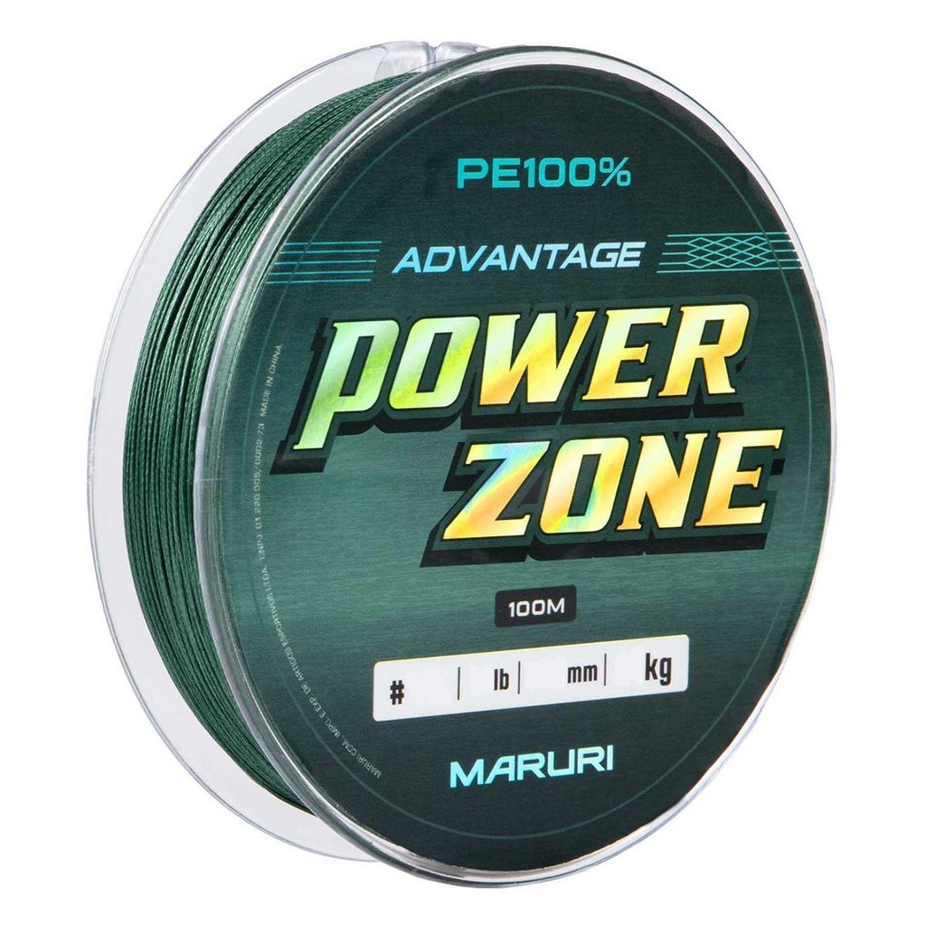 Linha Multifilamento Power Zone 8x Verde 0,30mm 100m - Maruri em Oferta na Shopee