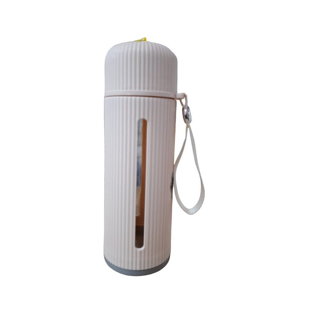 Detalhes do Garrafa de Vidro Resistente Revestida com Plástico 500ml