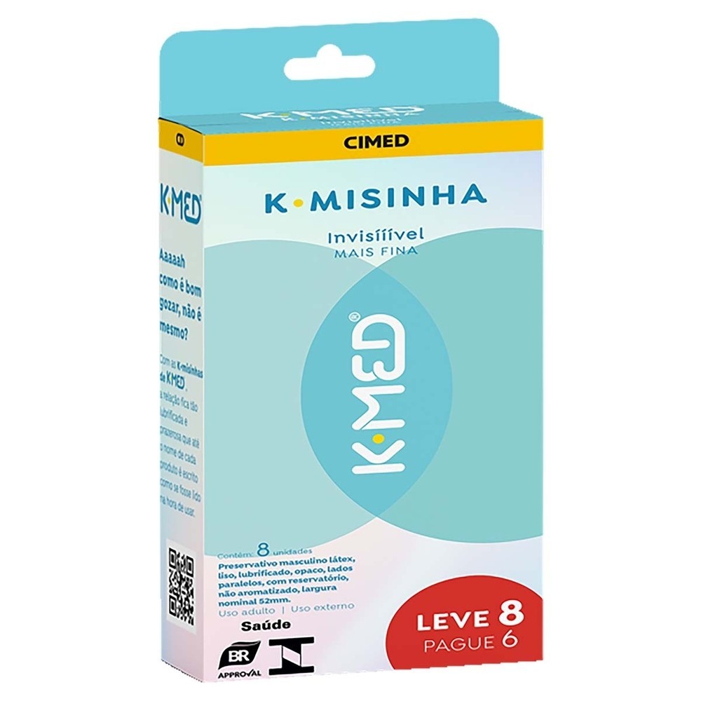 K-med K-misinha Invisivel 8 Un - Health
