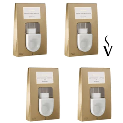 Kit 4 Aromatizadores Elétricos Original Porcelana Via Aroma Bivolt