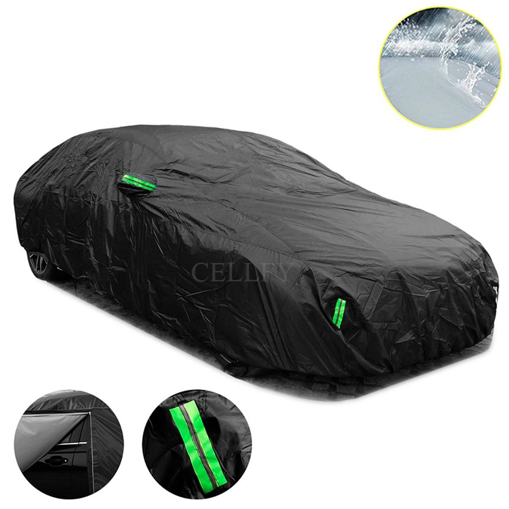 Capa Automotiva Impermeável P/Carro Proteção Chuva e Anti Raio UV