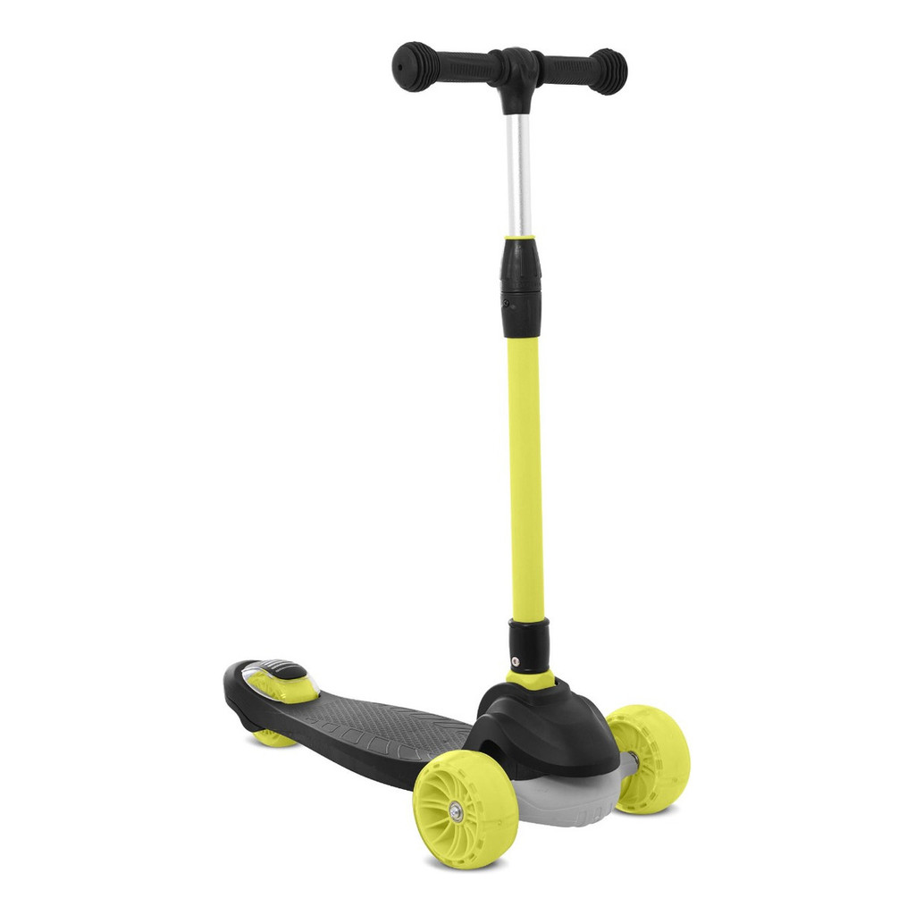 Skatenet Led Pro Dobrável Cor Preto Brinquedos Bandeirante