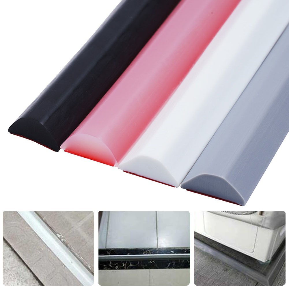 Barreira De Retenção De Água Para Banheiros Faixa De Separação A Seco Úmido Silicone Seal-Strip