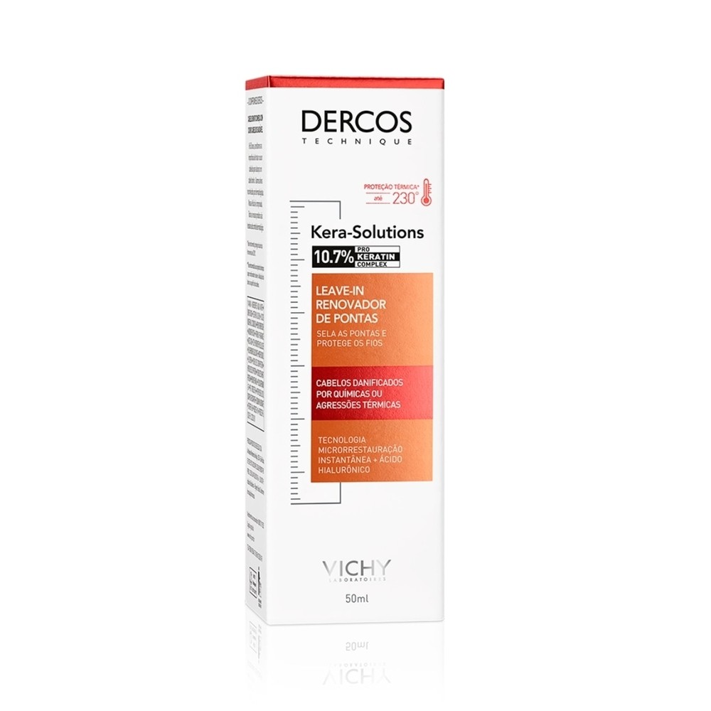 Leave-In Dercos Vichy Kera Solutions Renovador de Pontas 50ml - Beauty