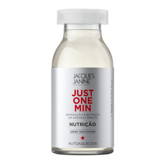 Ampola Tratamento Nutrição Jacques Janine Just One Min 15ml em Oferta na Shopee