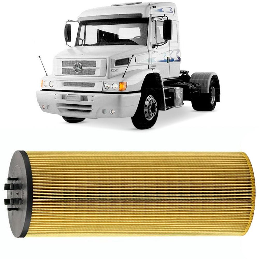 Filtro Óleo Mercedes Benz 1938 Om457 98 A 2006  Hu12140x