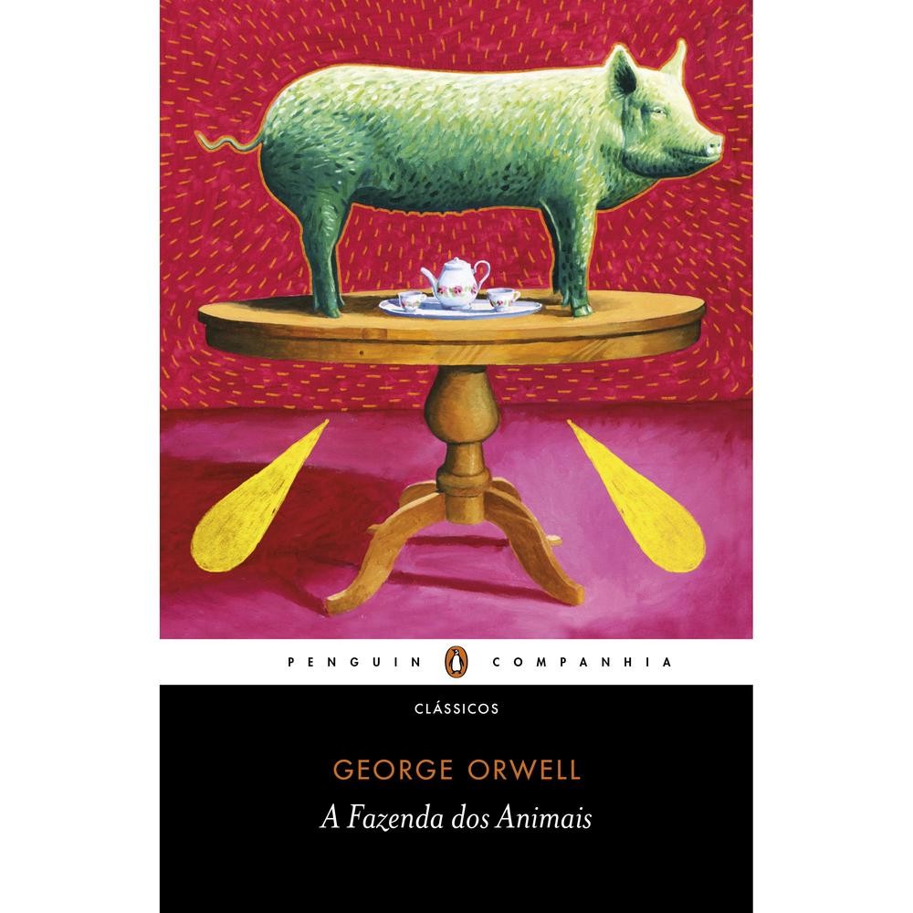 Capa do livro A Fazenda dos Animais
