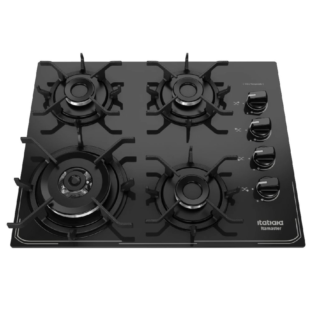 Fogão Cooktop Elétrica Itatiaia Itamaster Preto