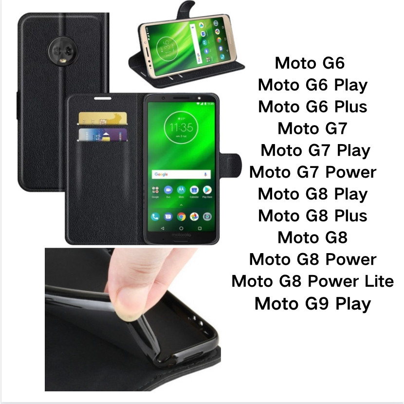 Capa Capinha Carteira Para Motorola Moto G5/G6/G7/G8/G14/G15/G24/G34/G35/G13(G23/G55/G60S/G75 G5/G6/G7/G8PLUS G6/G9PLAY