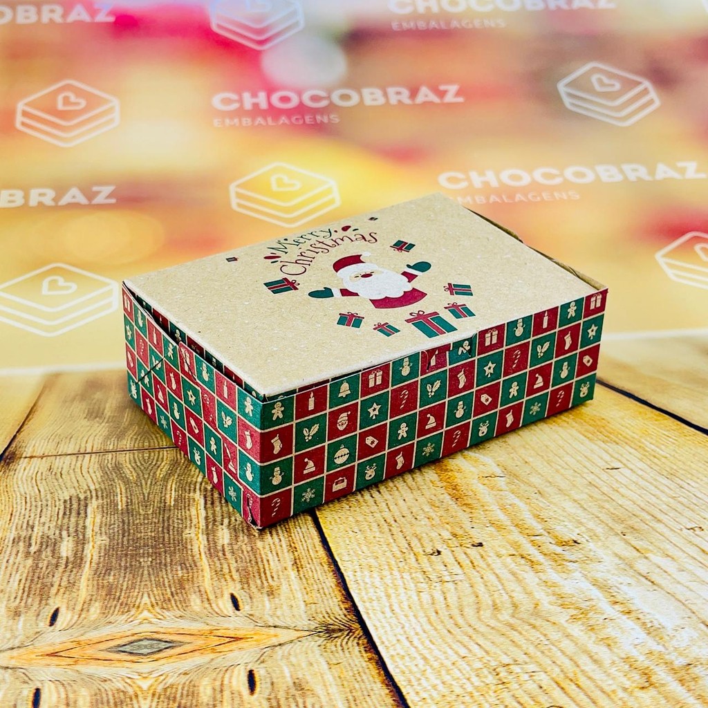 10 CAIXA 06 DOCES ESSENCIAL NATAL KRAFT ID5072 (NATAL IDEIA 2025) (CHOCO)