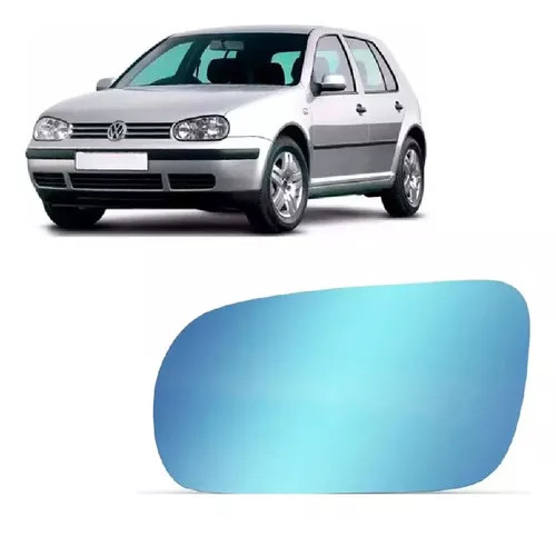 Lente Retrovisor Azul Golf Com Aquecimento 1999 2000 A 2006