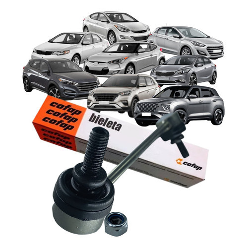 Bieleta Original Cofap Para Azera Ix35 Santa Fé Sportage 2010 2011 2012 2013 2014 2015 2016 Até 2019 - Spare Parts and Accessories for Vehicles