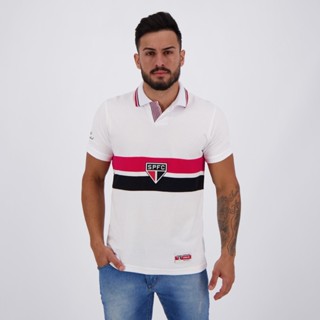 Camisa São Paulo Retrô Bimundial em Oferta na Shopee