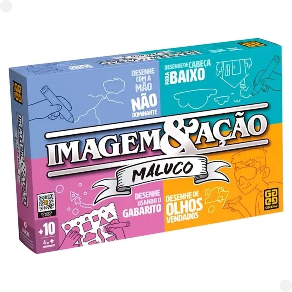 Jogo Imagem E Ação Maluco 04694 - Grow em Oferta na Shopee