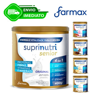 Suplemento Alimentar Sênior Suprinutri Nutren 400g Vitaminas Proteína Fibras Envio Imediato em Oferta na Shopee