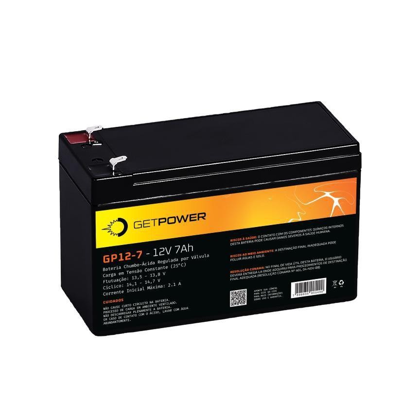 BATERIA ESTACIONARIA POWERSAFE 12V 7AH T1 - GETPOWER