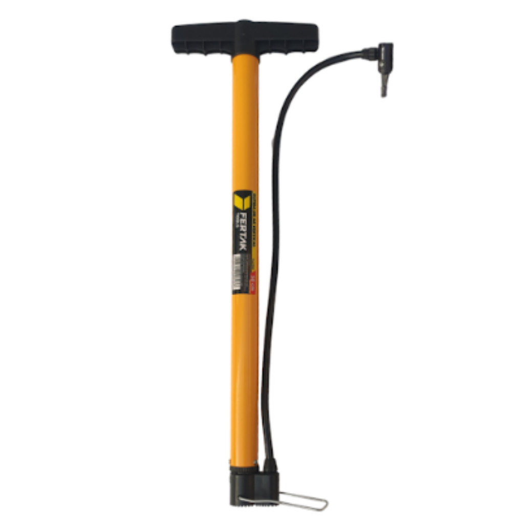 Bomba Ar Manual Vertical 50cm Bico Comum Pneu Bicicleta Boia