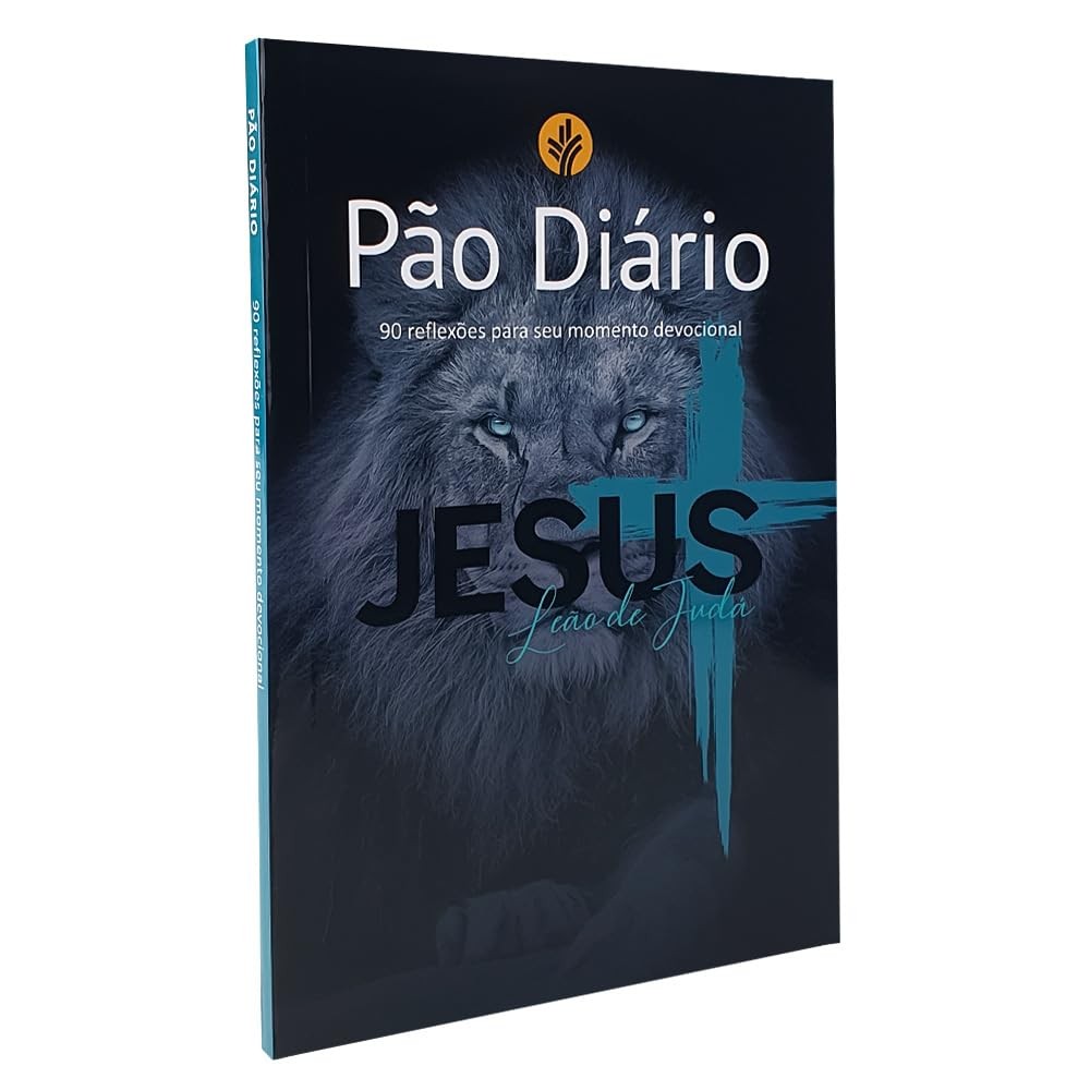 Devocional Pão Diário | 90 reflexões | Capa Leão de Judá em Oferta na Shopee