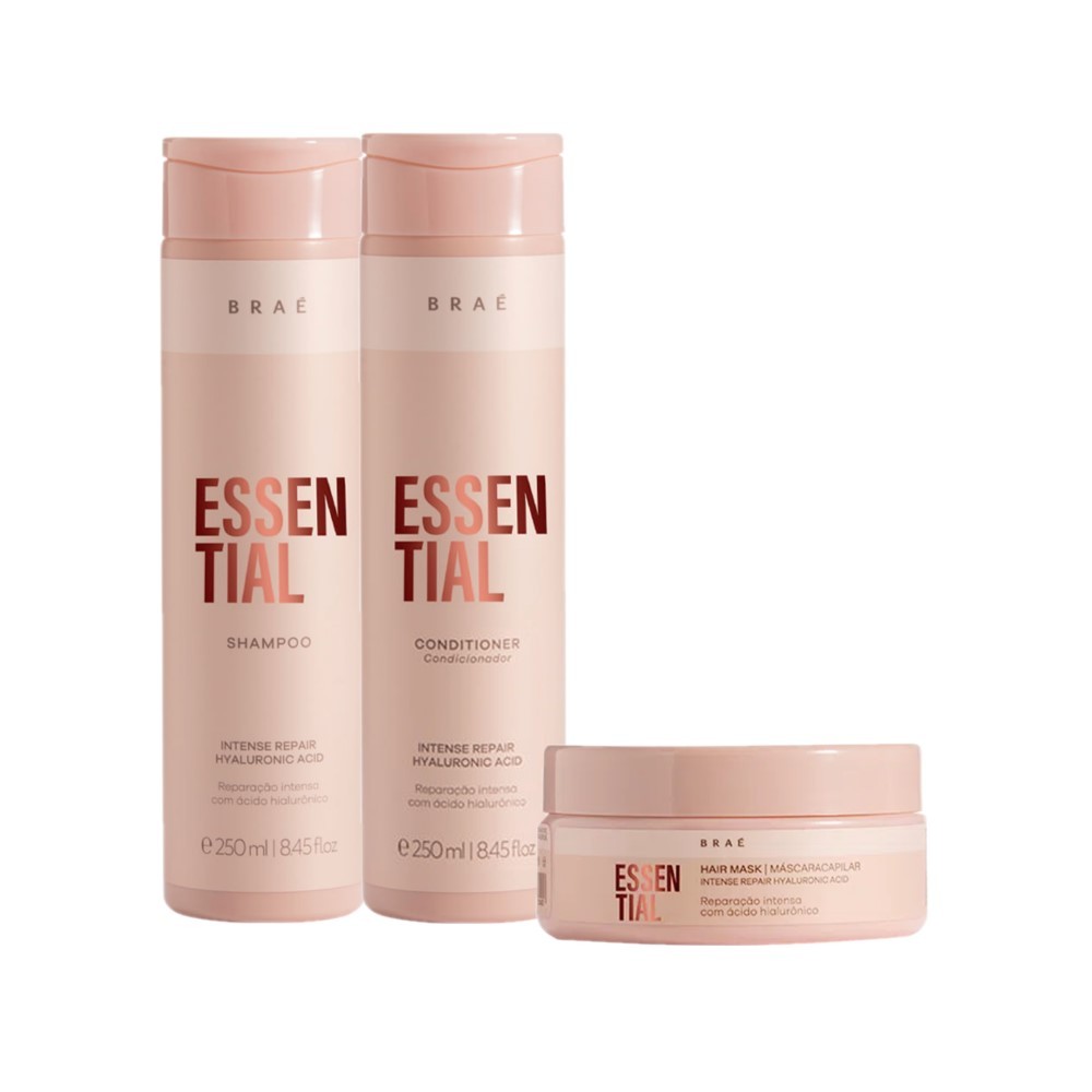 Kit Braé Essential Home Care (3 produtos) em Oferta na Shopee