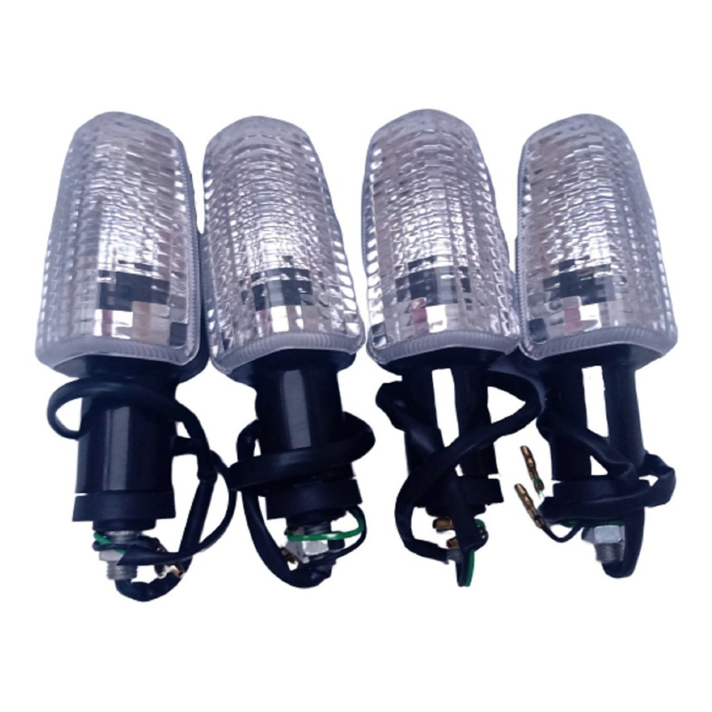 Seta Pisca Cb300 Fan 125 Titan Twister Xre Lente Cristal 4 U em Oferta na Shopee