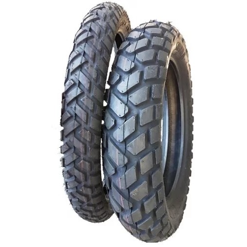 Par de Pneus enduro sahara 3 metzeler Traseiro 120/80-18 E Dianteiro 90/90-21 novo