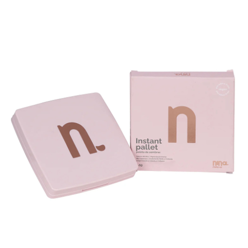 Paleta de Sombras Instant Pallet Nina Make Up em Oferta na Shopee