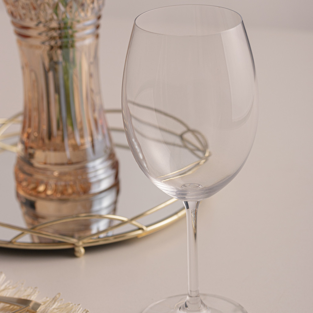 Conjunto de 6 Taças Cristal Bohemia Vinho Tinto Gastro 450ml