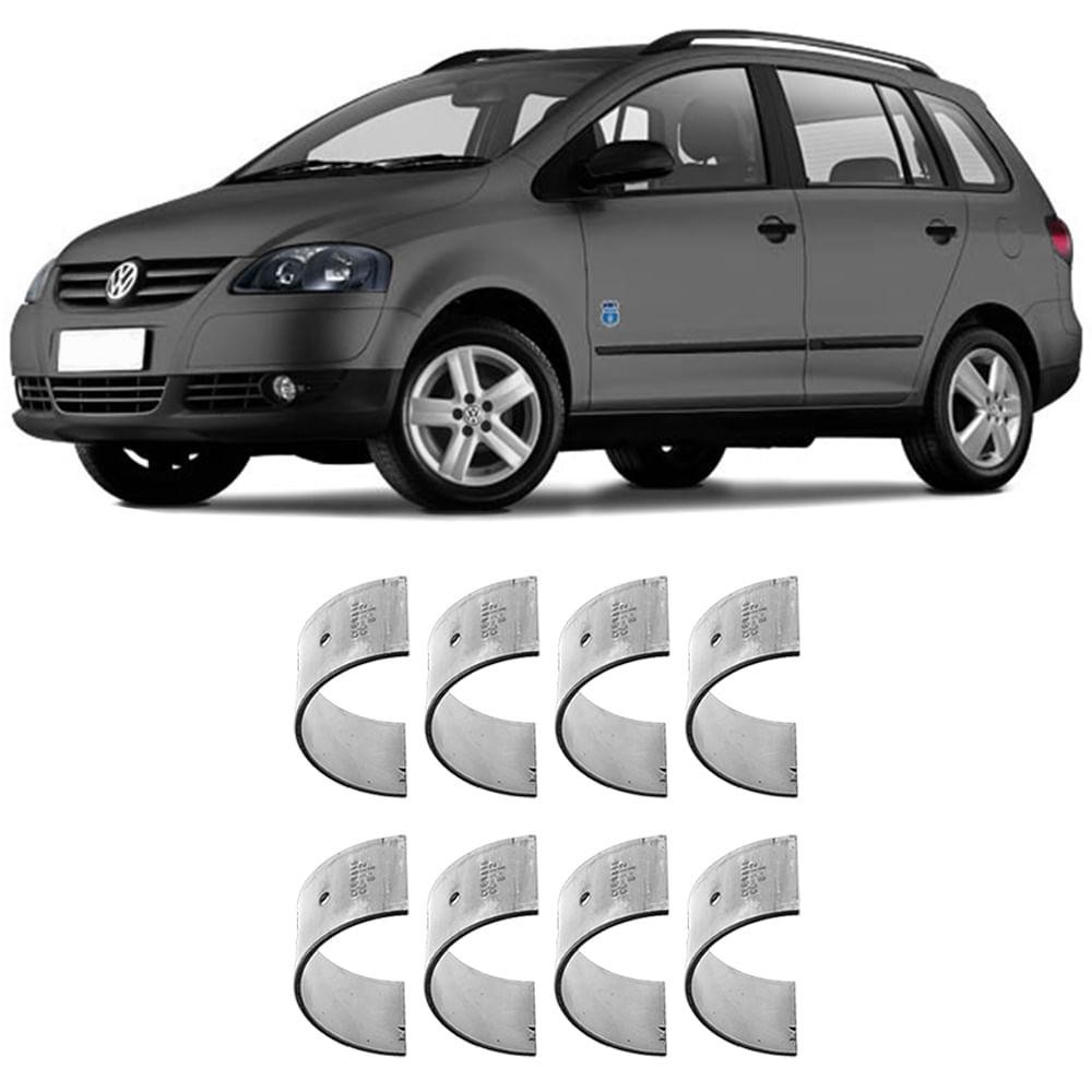 Bronzina Casquilho Biela STD Spacefox 1.6 8v 2006 a 2017 Metal Leve - Spare Parts and Accessories for Vehicles