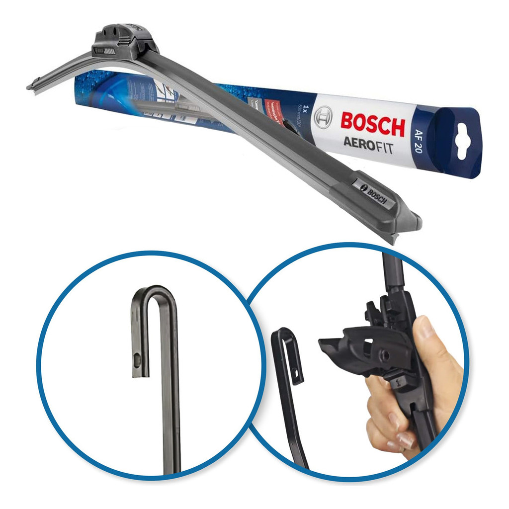 Palheta Unitária Limpador Parabrisa Original Bosch 26 Pol / 65 Cm em Oferta na Shopee