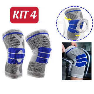 Joelheira Compressão Flexivel 3D Ortopedica Esportiva Anel e Haste Flexivel Treino Alívio Dor Joelho -lemon em Oferta na Shopee