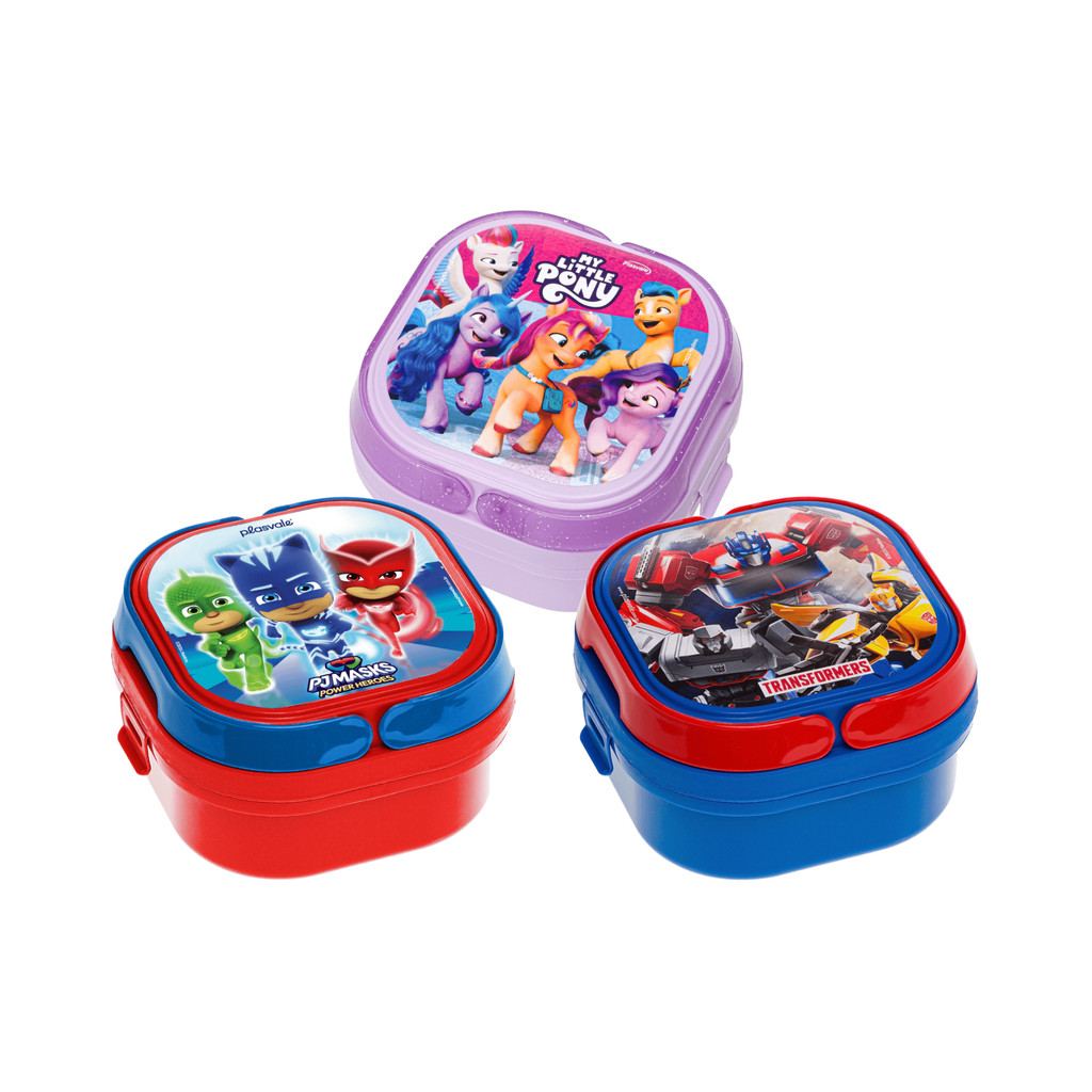 Marmita Infantil 2 divisorias Trava e Alça para Escola e Viagem 660ml em Oferta na Shopee