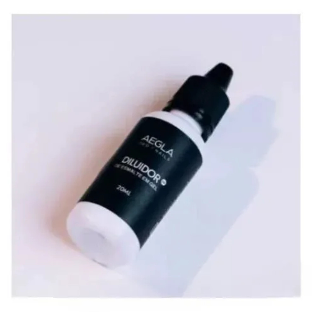 Diluidor de Esmalte em Gel Aegla PRO (20ml) Recuperador e Regenerador de Esmalte em Gel