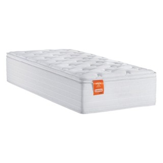 Colchão Solteiro Molas Pillow Top 88x188x27cm Branco em Oferta na Shopee