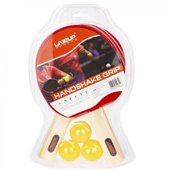 Kit Tênis De Mesa Liveup 2 Raquetes + 3 Bolas