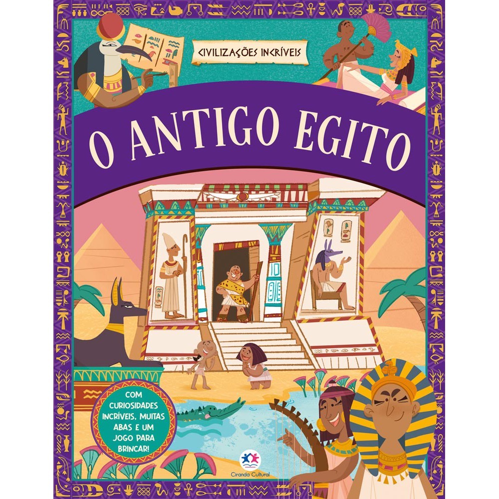 Livro Civilizações Incríveis - O Antigo Egito em Oferta na Shopee